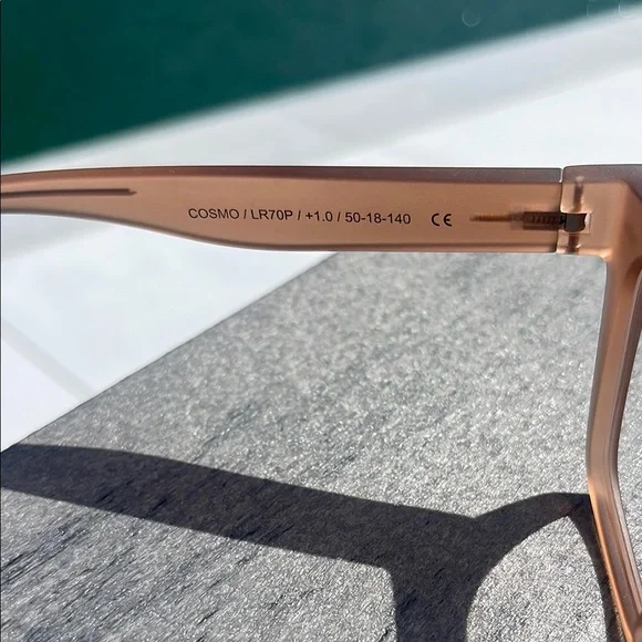 Stylish Tan Women's Glasses - Picture 2 of 3